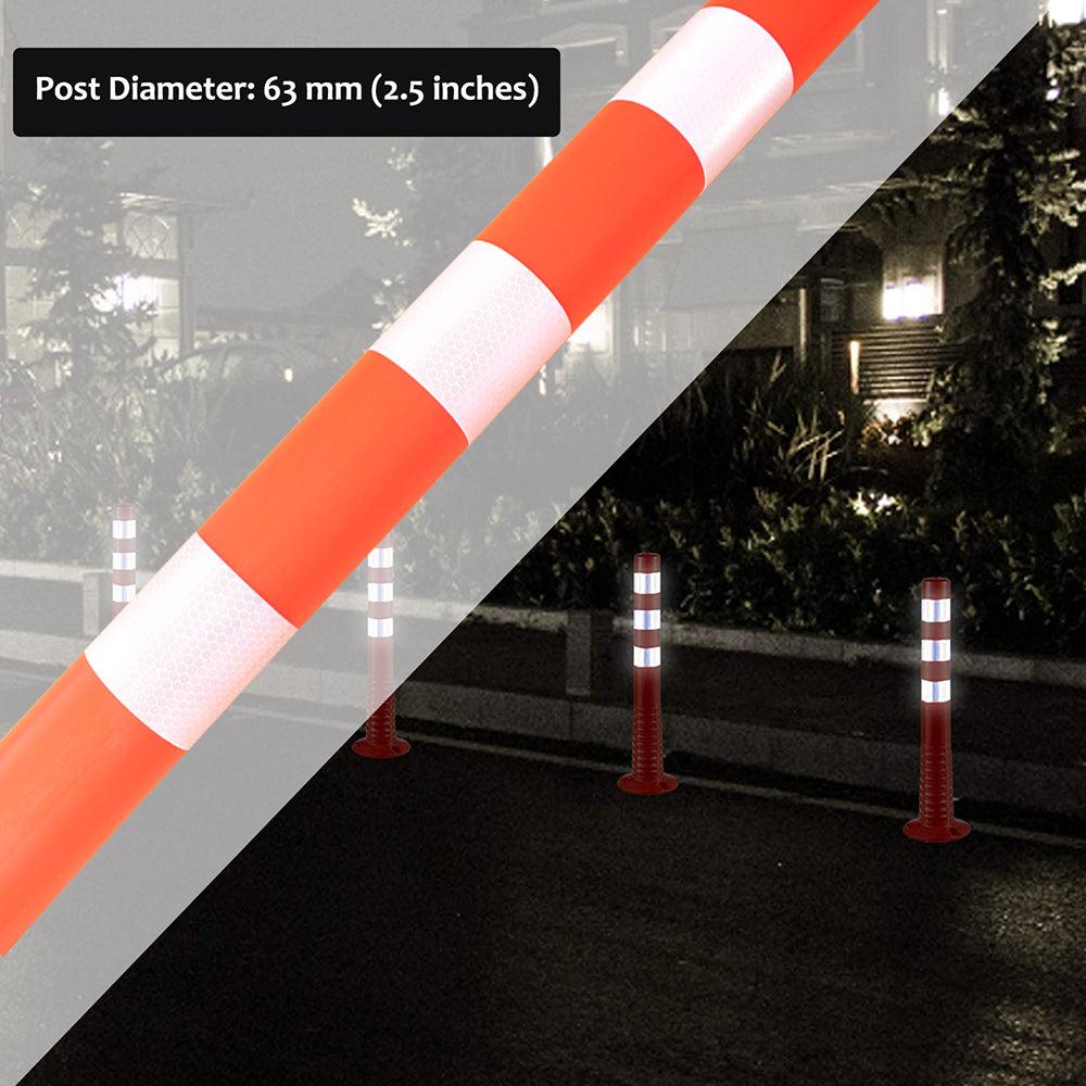 Flexible Re-bound Traffic Delineator Post Any Sizes Available - JACKWIN-Traffic Safety Products Manufacturer in China