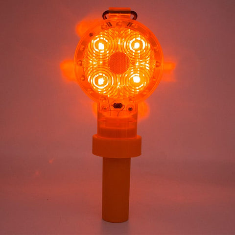 Battery Type Barricade Warning Lights for Traffic Cone AB-305