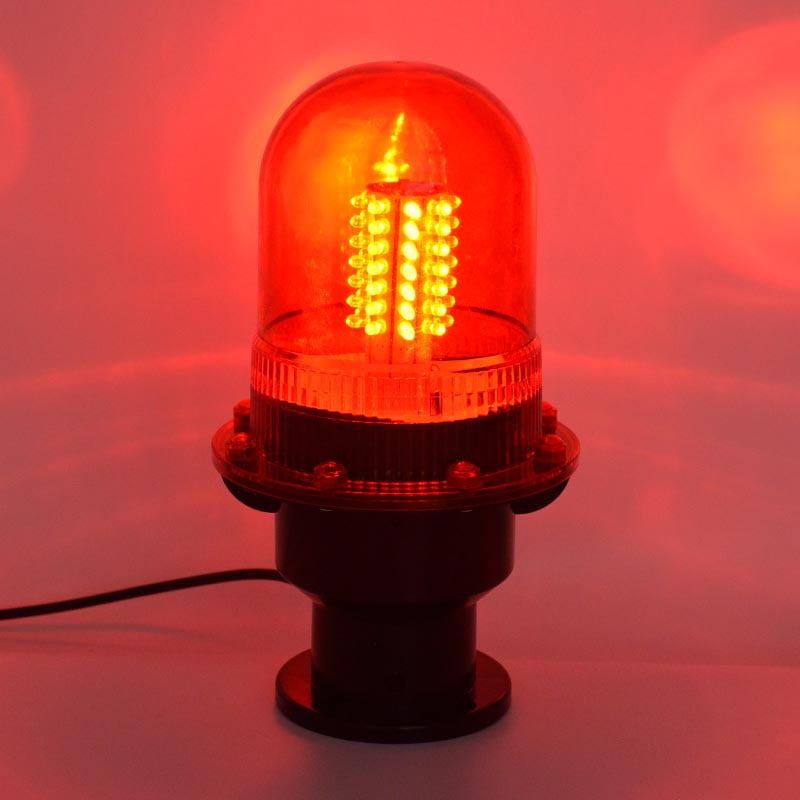 Wired Warning Light for Telecom Tower|Marine|Aviation|Construction