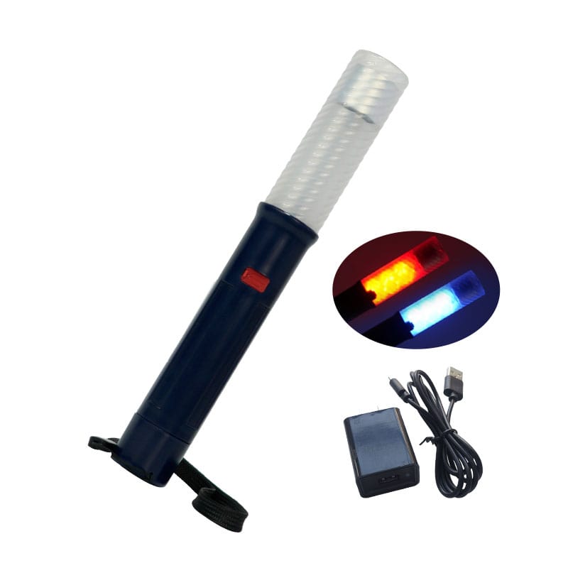 Traffic Baton Police Flashlight Stick