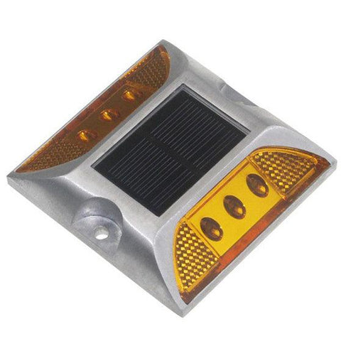 Aluminum Solar Road Stud Pavement Marker JW-SRS-003A - JACKWIN-Traffic Safety Products Manufacturer in China