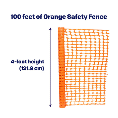 4 FEET Orange Safety Fence Mesh Net - JACKWIN-Traffic Safety Products Manufacturer in China