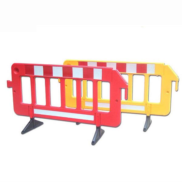 2 Meter Plastic Traffic Barrier with Swivel Feet - JACKWIN-Traffic Safety Products Manufacturer in China