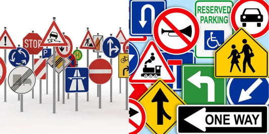 List of Traffic Sign Colors & What To Do After You See Them?