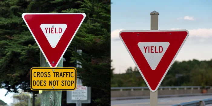 Yield Sign Meaning: Shape, Color, Types, Location and Rules