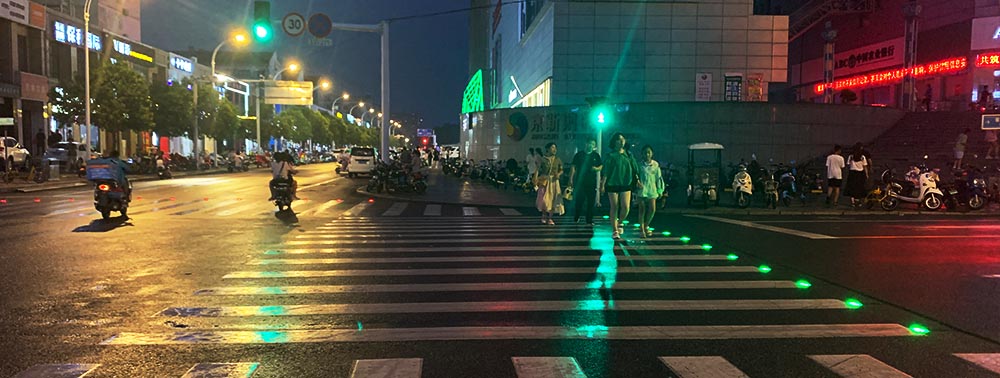 Pedestrian Crossing Road Studs