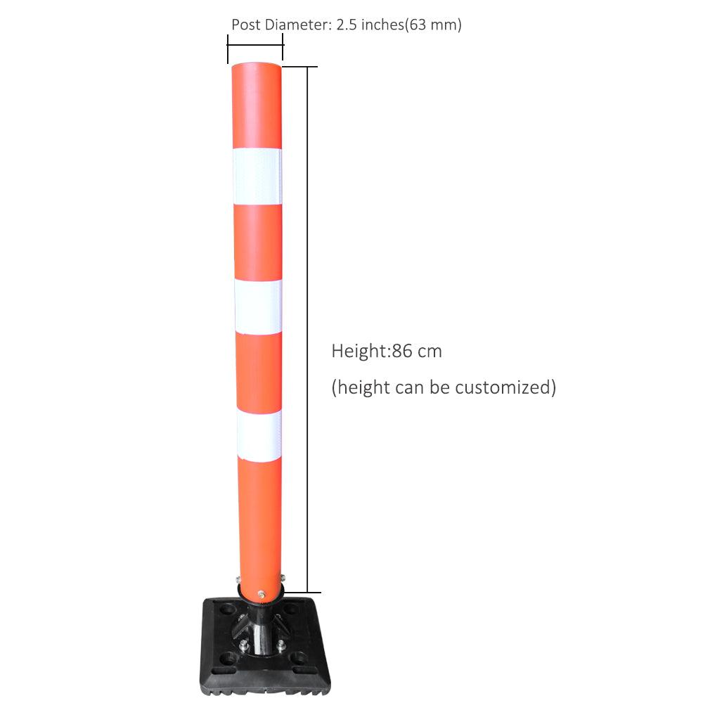 Single Posts Traffic Flexible Re-bound Traffic Delineator Post Any Sizes Available – JACKWIN ...