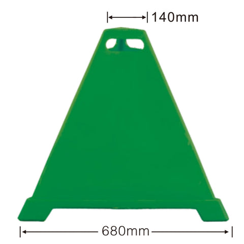 Pyramid Traffic Sign Cone Tripod Safety Traffic Cone 3 Sides Pyramid Cone – JACKWIN-Traffic ...