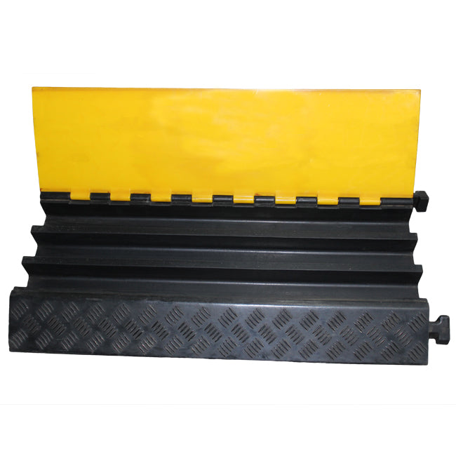 Heavy Duty 3-Channel Rubber Cable Protector Ramp 30 Tons – JACKWIN ...