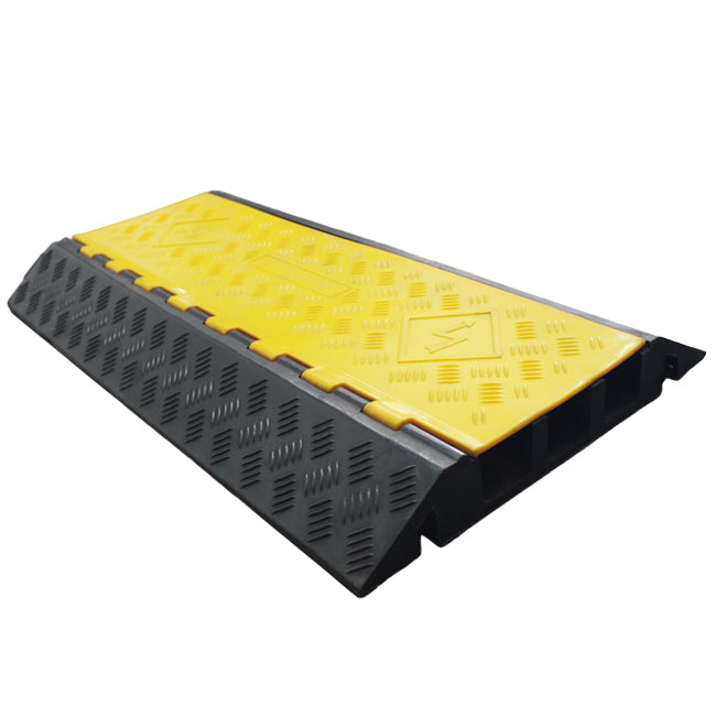 Cable Protector Ramp Safety Heavy Duty 3-Channel Rubber Cable Protector Ramp 30 Tons – JACKWIN ...