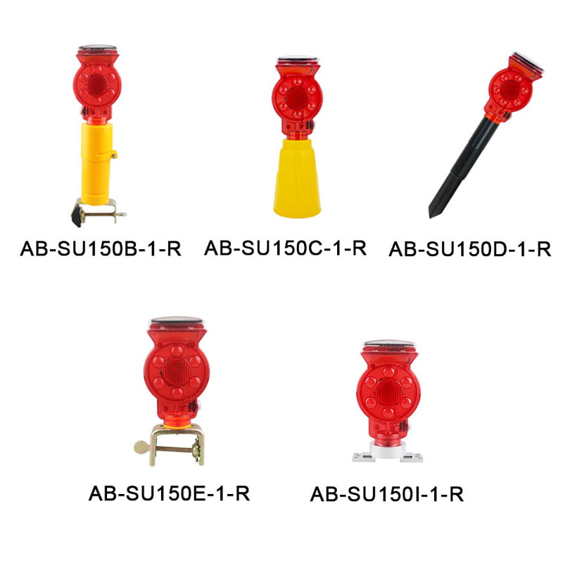 Solar Powered Barricade Warning Light SU150-1