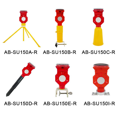 Solar Traffic Cone Warning Light SU150