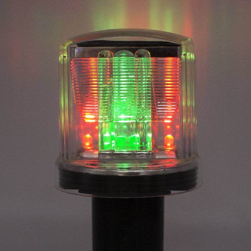 Solar Powered Strobe Warning Light