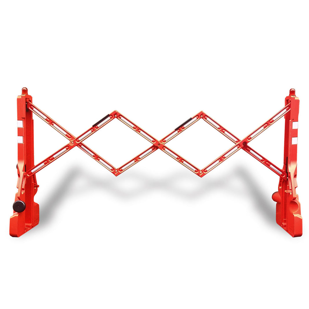 Expanding-Safety-Barrier-Red