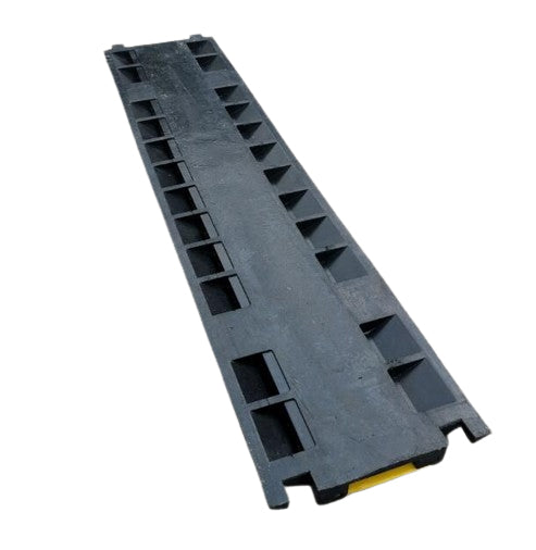 1-Channel Rubber Cable Protector Ramps Cord Covers for Floor – JACKWIN ...