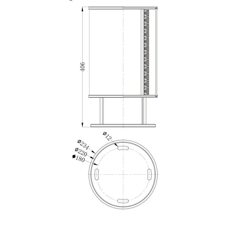 High Intensity Omni-directional Aviation Obstruction Light