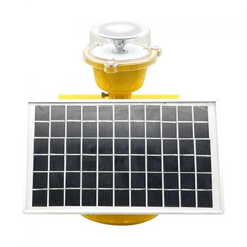 Solar Powered Aviation Obstruction Light