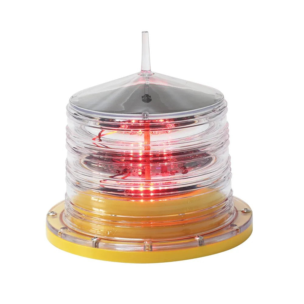 Solar Powered Aviation Obstruction Light