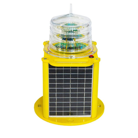 Medium Intensity Solar Powered Aviation Obstruction Light