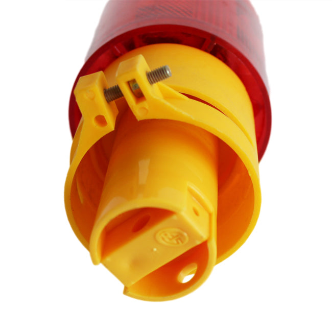 Solar Powered Traffic Cone Flash Warning Light JW074