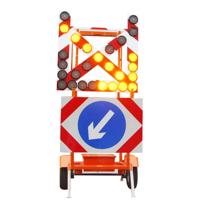 Mobile Trailer LED Arrow Signal