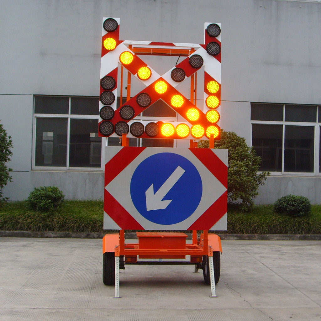 Mobile Trailer LED Arrow Signal