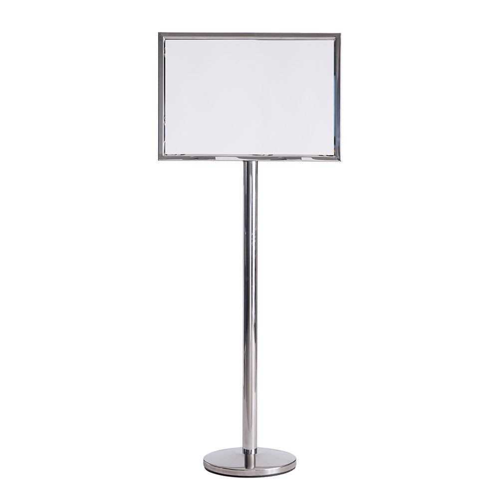Stainless Steel Signage Board Sign Stand Size A3 & A4 – JACKWIN-Traffic ...
