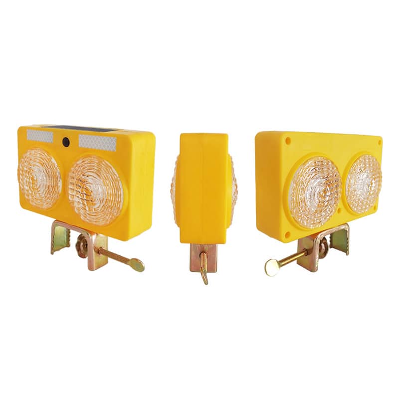 Solar Warning Flash Light