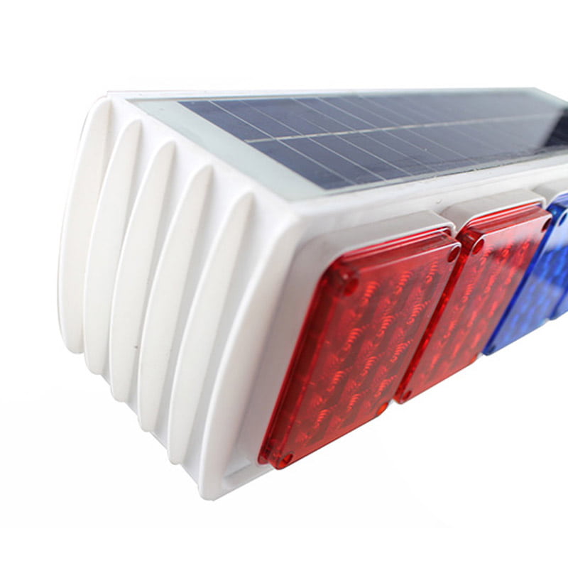 Solar Powered Strobe Flash Light