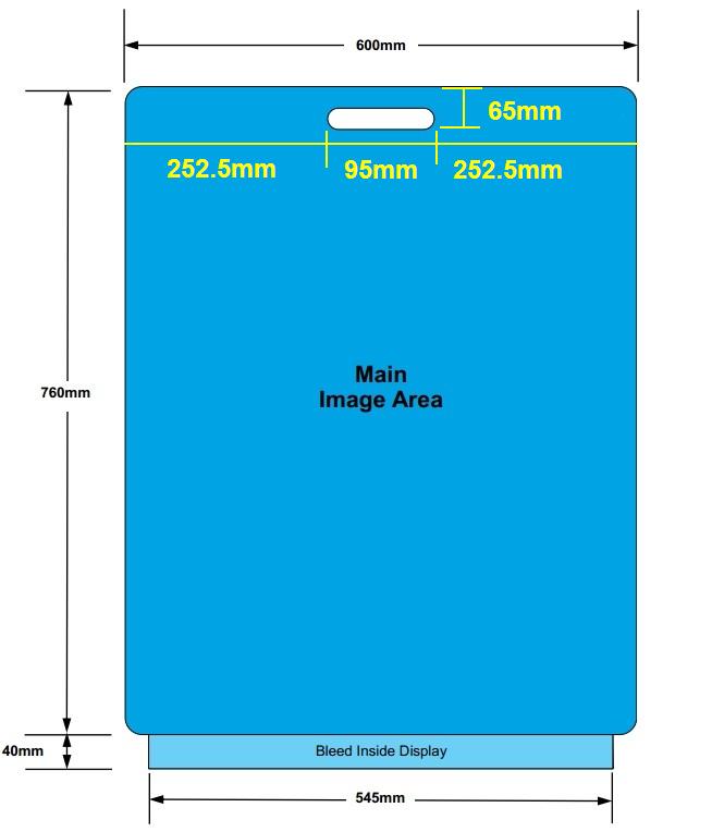 Footpath Signs Heavy Duty Rubber Base Plate for Advertisement – JACKWIN ...