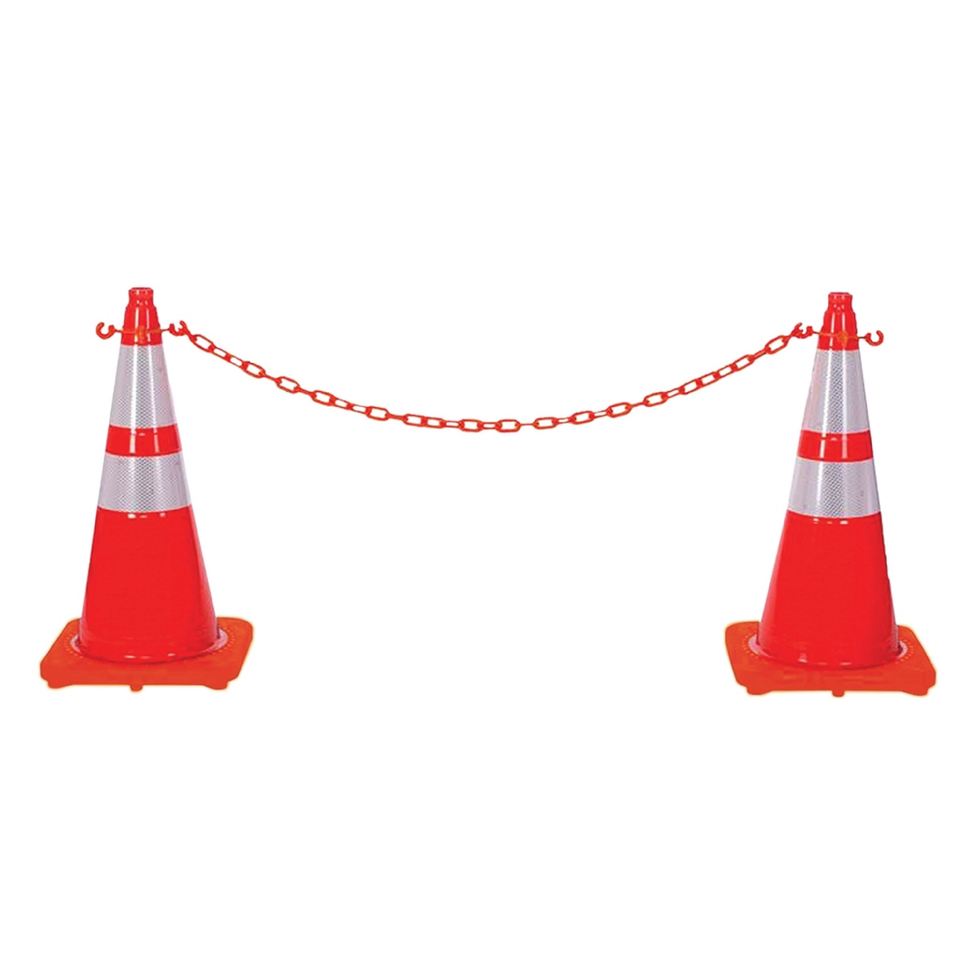 Braicade Chain Plastic Chains for Traffic Cones, Delineators, Barricades Connection ...