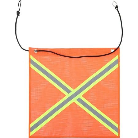 Reflective Orange Safety Flags