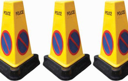 police-no-parking-cones