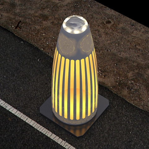 Qatar Solar Traffic Cone Lights